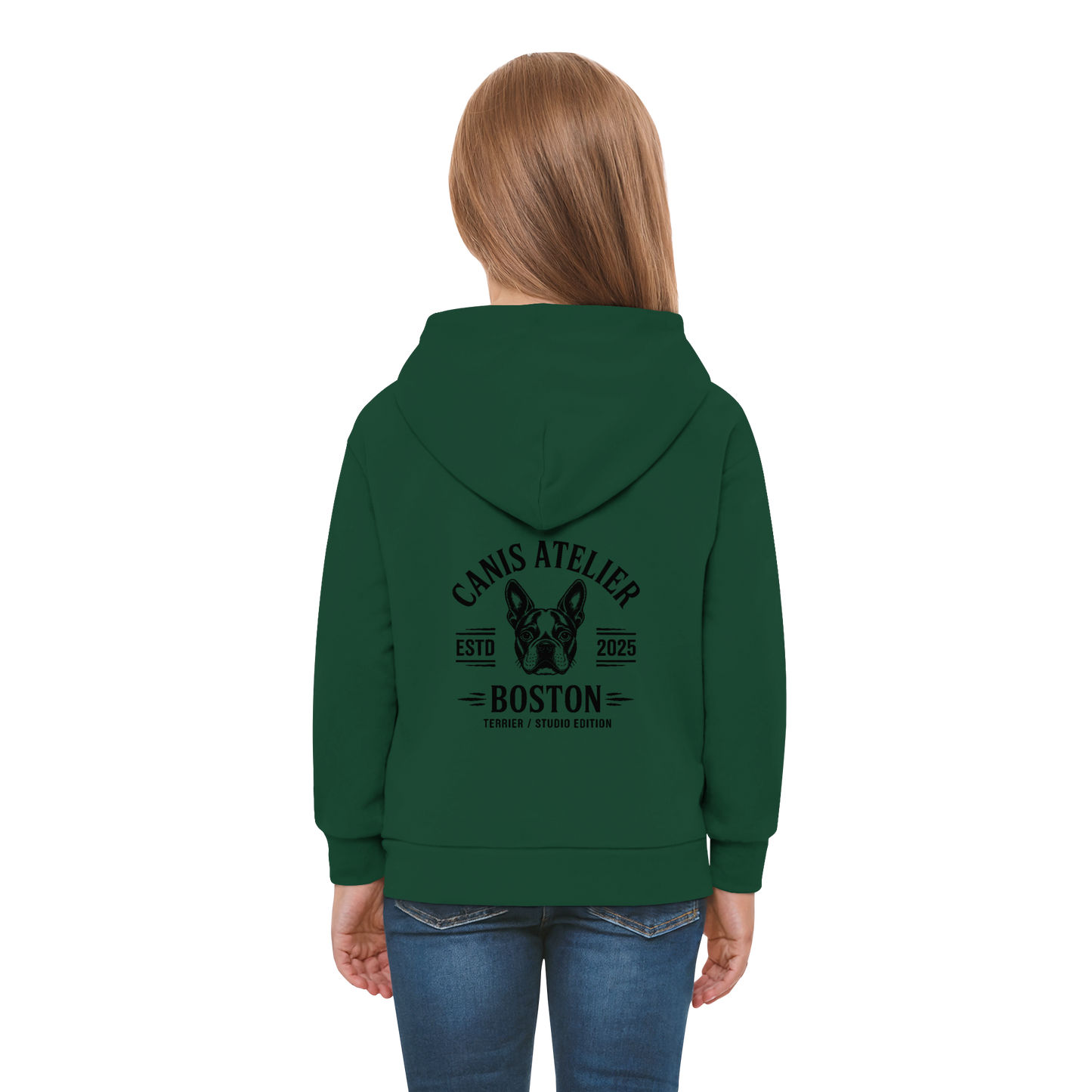 CANIS ATELIER „BOSTON“ Kids Hoodie – Studio Edition (Drop 01) - Kids Premium Hoodie