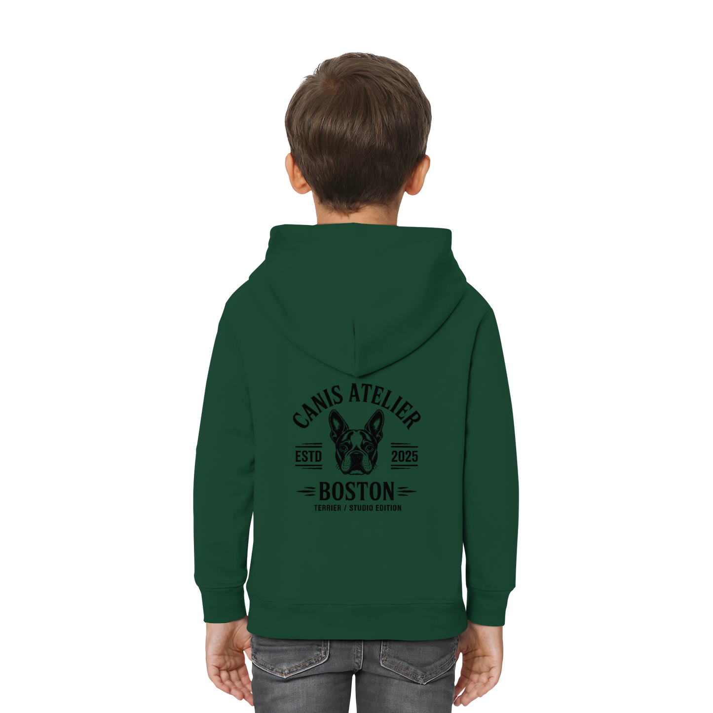CANIS ATELIER „BOSTON“ Kids Hoodie – Studio Edition (Drop 01) - Kids Premium Hoodie