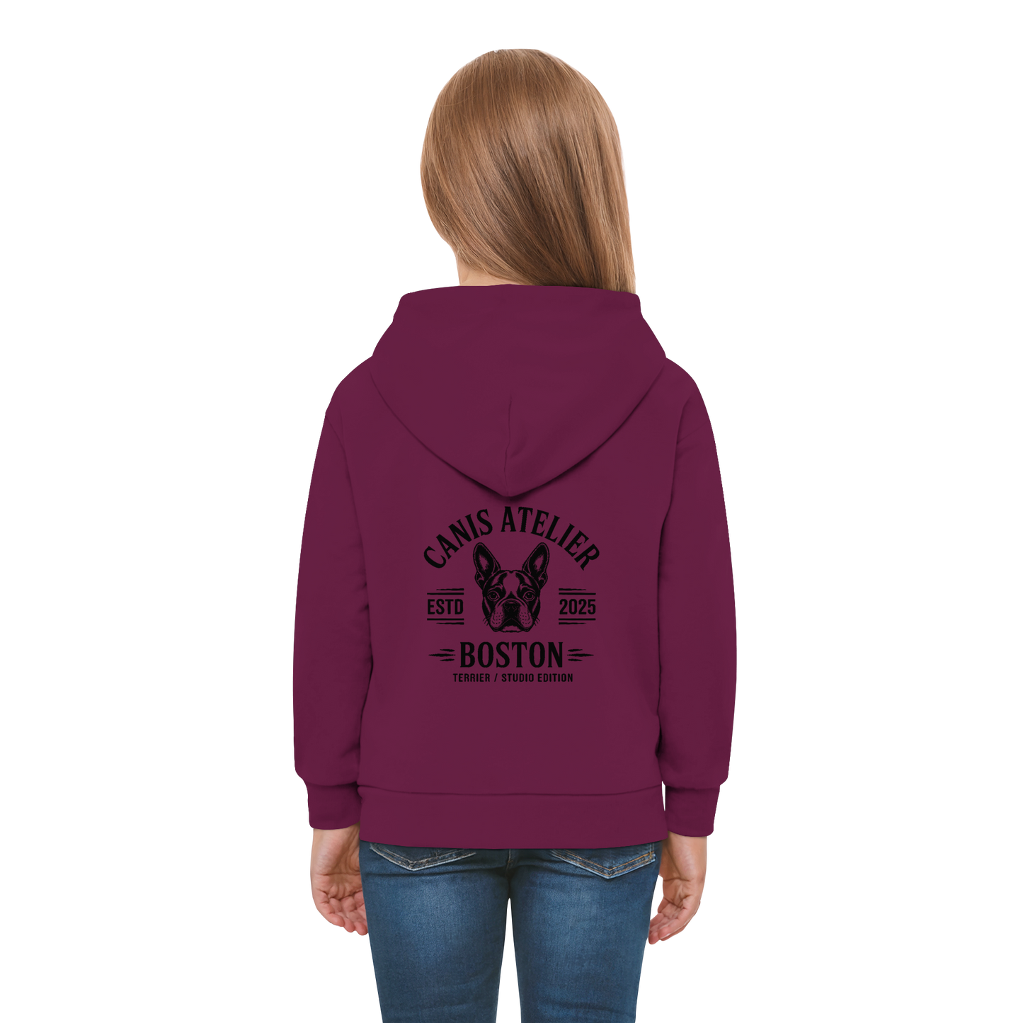 CANIS ATELIER „BOSTON“ Kids Hoodie – Studio Edition (Drop 01) - Kids Premium Hoodie