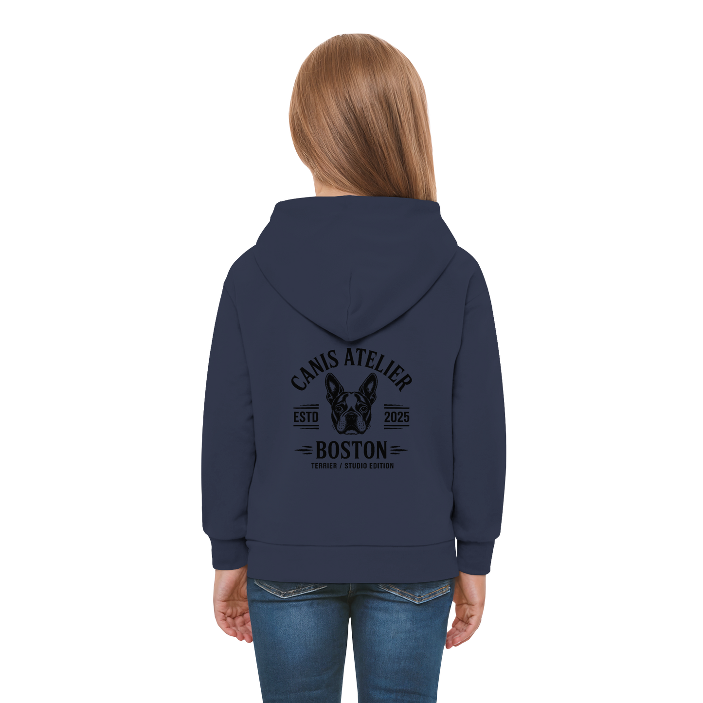 CANIS ATELIER „BOSTON“ Kids Hoodie – Studio Edition (Drop 01) - Kids Premium Hoodie