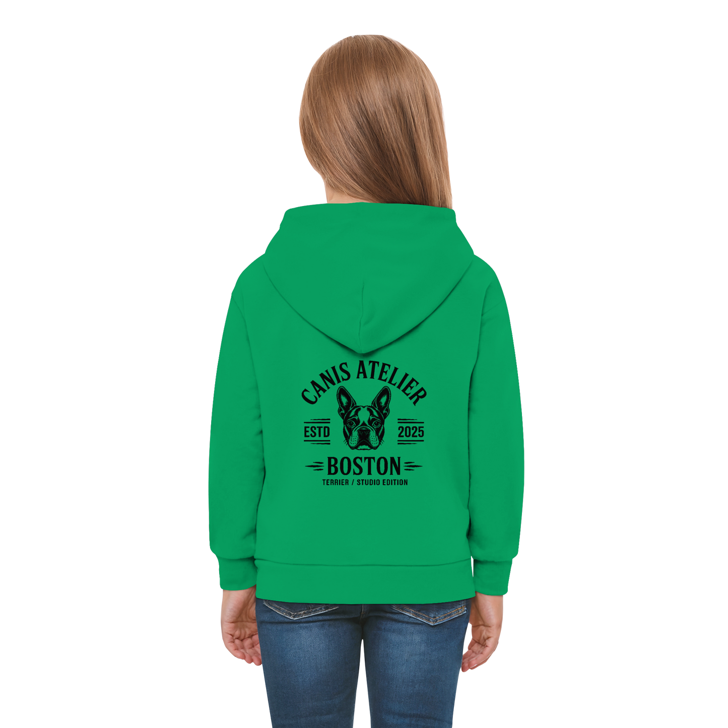 CANIS ATELIER „BOSTON“ Kids Hoodie – Studio Edition (Drop 01) - Kids Premium Hoodie