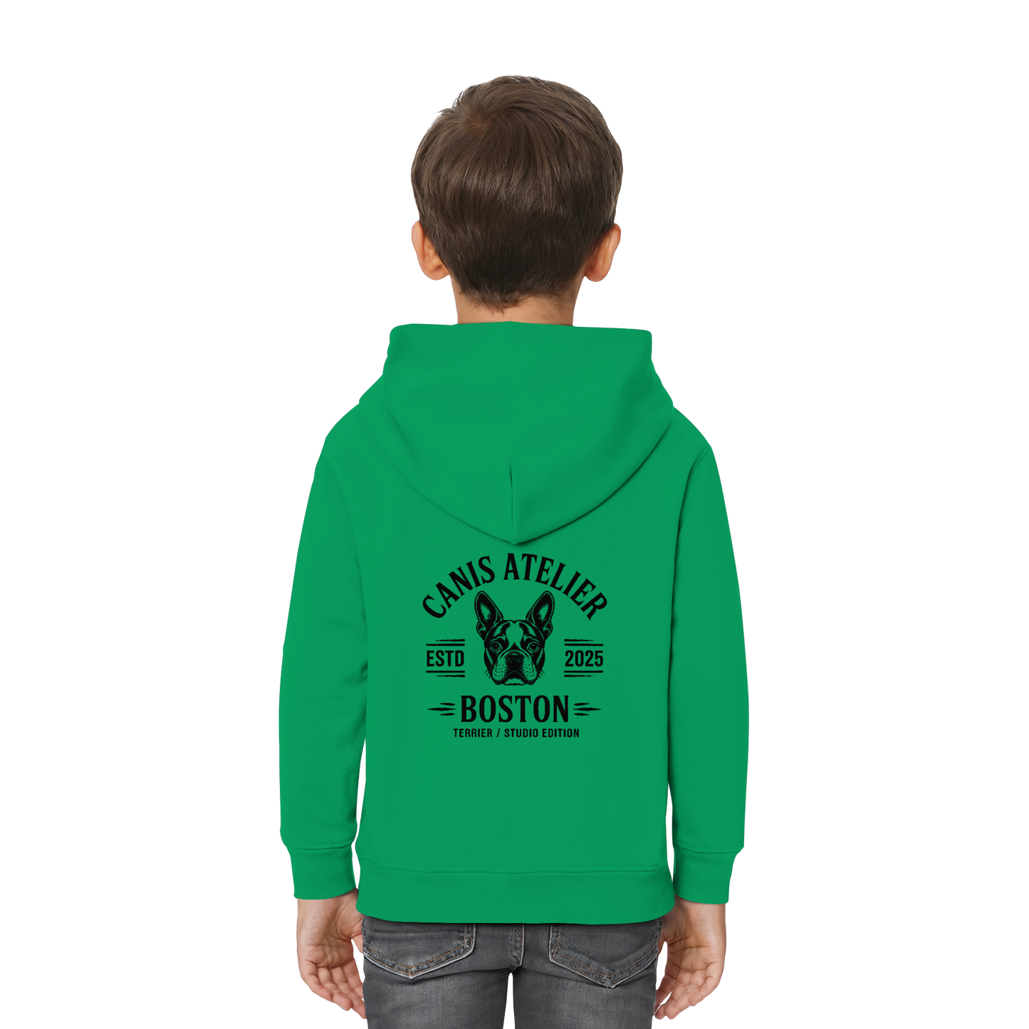 CANIS ATELIER „BOSTON“ Kids Hoodie – Studio Edition (Drop 01) - Kids Premium Hoodie