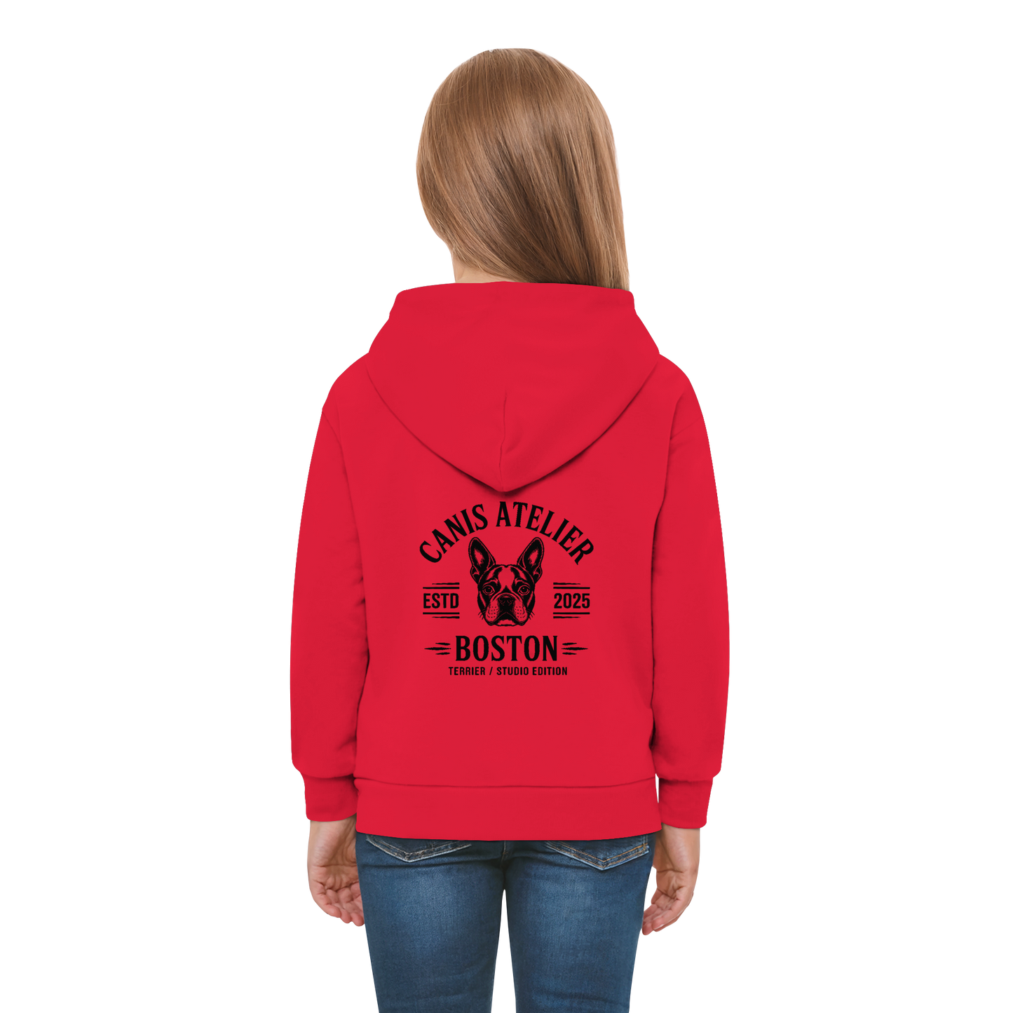 CANIS ATELIER „BOSTON“ Kids Hoodie – Studio Edition (Drop 01) - Kids Premium Hoodie