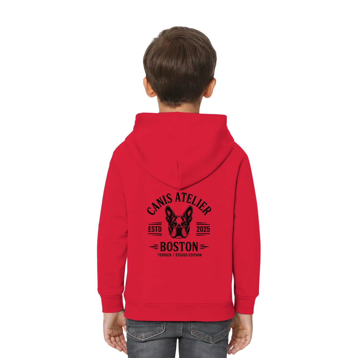 CANIS ATELIER „BOSTON“ Kids Hoodie – Studio Edition (Drop 01) - Kids Premium Hoodie