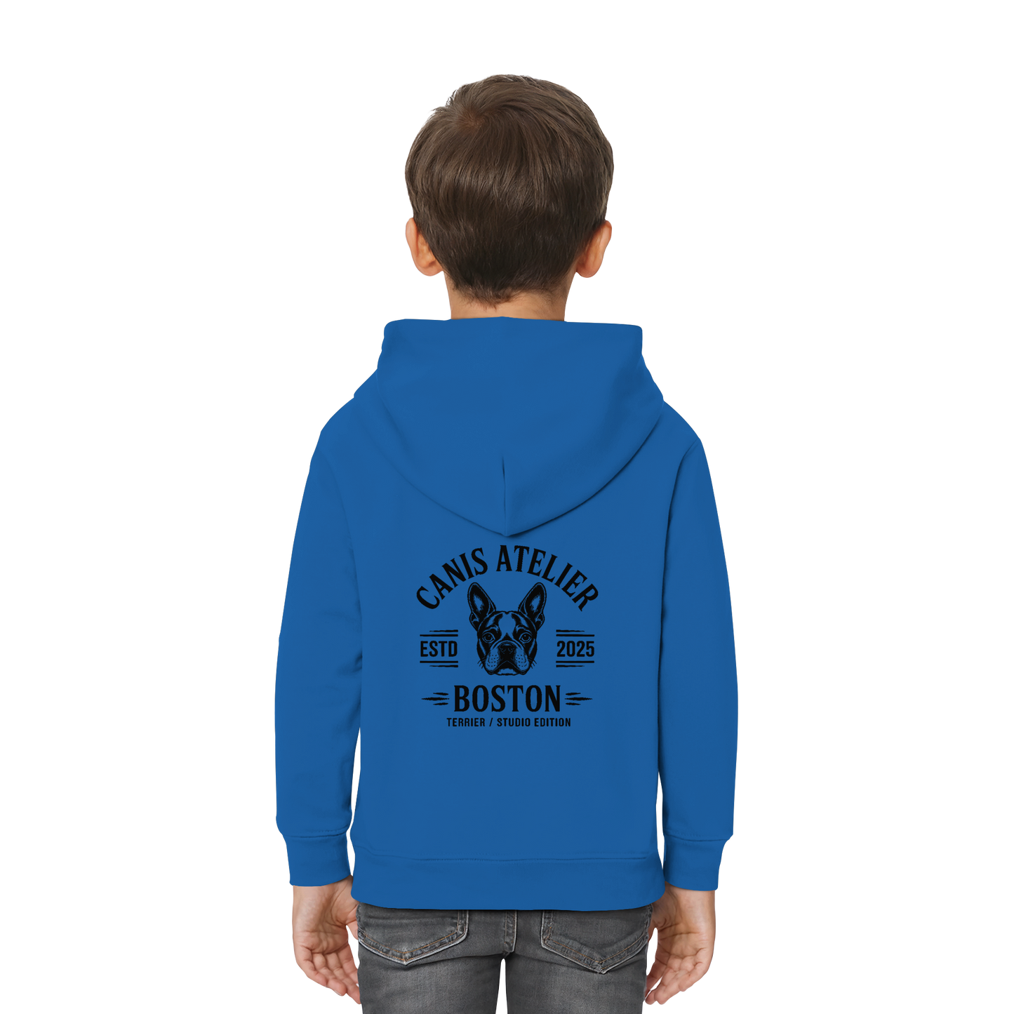 CANIS ATELIER „BOSTON“ Kids Hoodie – Studio Edition (Drop 01) - Kids Premium Hoodie