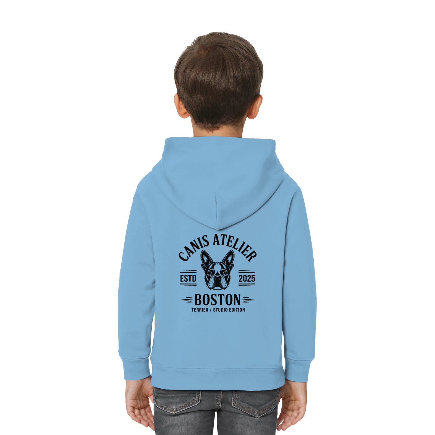 CANIS ATELIER „BOSTON“ Kids Hoodie – Studio Edition (Drop 01) - Kids Premium Hoodie