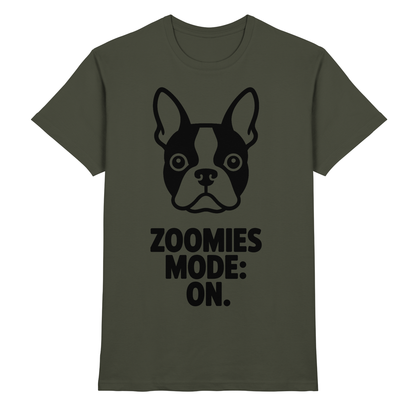 ZOOMIES MODE: ON. — Boston Drop 01 - Premium Shirt